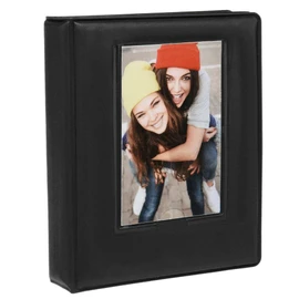 Zink 2x3 Photo Album 64-Pocket Mini Photo Album w/ Transparent Window Cover for 2”x3” ZINK Zero Ink Photo Paper
