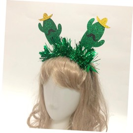 Angoily Pack of 6 cactus headbands, wedding decoration, flowers, Mexico headwear, lovers, small fabric flower