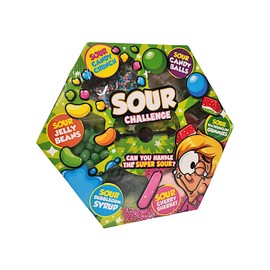Sour Candy Challenge Assortment Sour Candy Balls Watermelon Gummies Cherry Sherbet bubblegum syrup jelly beans & candy crunch Gift for Kids & Adults