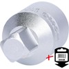KS-Tools 911.1233-E 1/2" Reduzieradapter,1/2"Fx