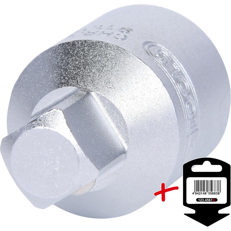 KS-Tools 911.1233-E 1/2" Reduzieradapter,1/2"Fx