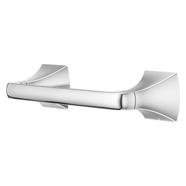 Pfister Bruxie Toilet Paper Holder, Bathroom Tissue Roll Holder, Wall-Mounted, Screw-in, Polished Chrome Finish, BPHBIE0C