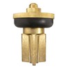 CONNEX FLOR00200 Brass Plug 2.54 cm, for Brackets and Straight-Pumping