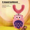 U Shaped Electric Toothbrush Ultrasonic Automatic USB Charging Cute Whole