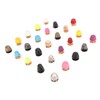 26pcs Screwback Studs Nailheads Lightweight Rust Proof Zinc Alloy Flat