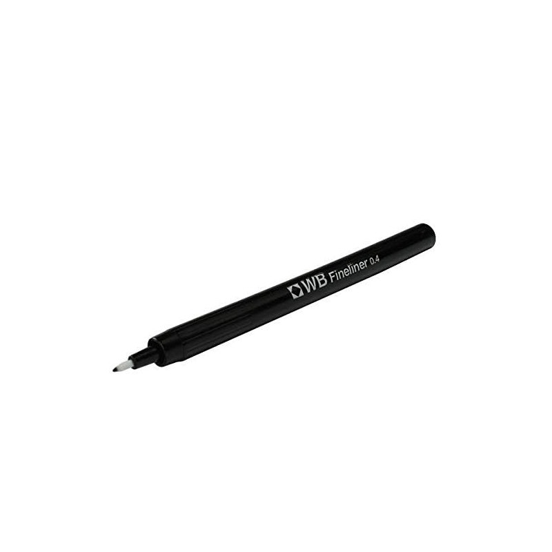 WB Fineliner 0.4 Black 746001