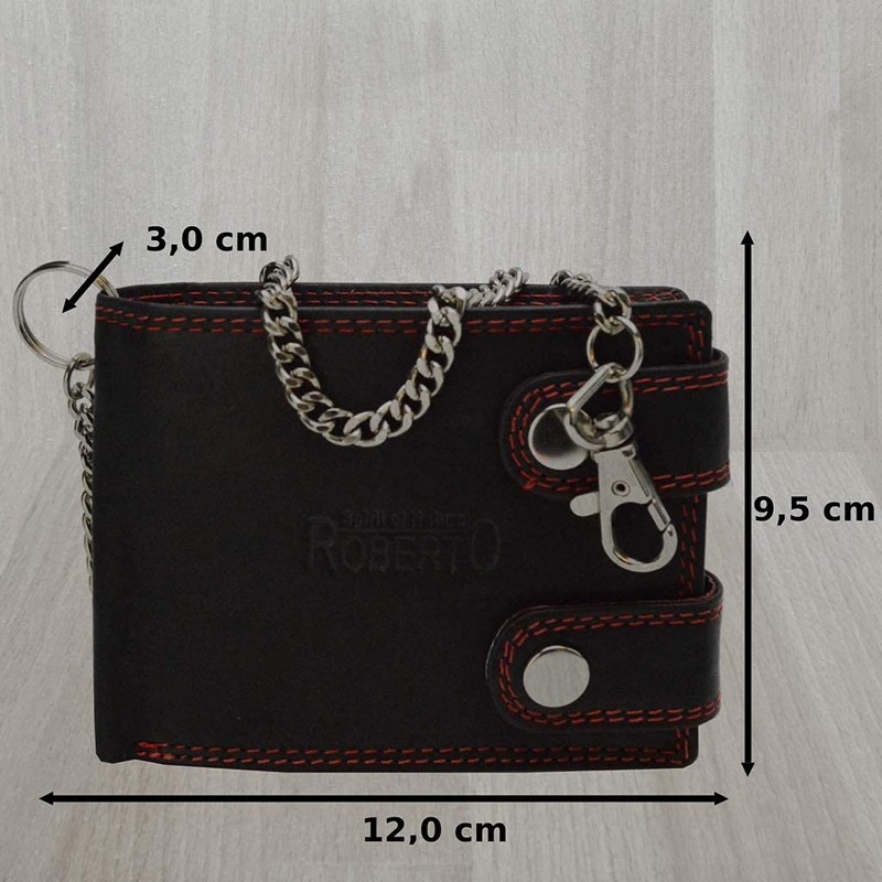 flevado Wild Tribes Only Original Men's Wallet with Trouser Chain