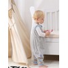 SINCERE Sleeping Bag with Feet Baby Wearable Fleece Blanket for