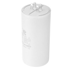 PATIKIL CBB60 100uf Running Capacitor,AC 450V 4 Pins 50/60Hz Double Insert Cylinder Bottom for Air Conditioning,Water Pump,Fan Motor Star 122 x 60mm