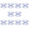 GORGECRAFT 10 Pack Small Suction Cups 20.5Mm Double Sided Suction