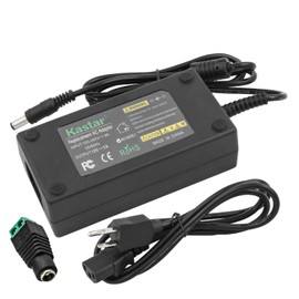 Kastar AC Adapter, Power Supply LCD 12V 5A 60W for Benq LCD Monitor FP2081 FP450 FP547 FP553 FP557 FP563 FP567 FP581 FP581 FP591 FP731, 5050 3528 RGB LED Strip Light, Dell S2440L S2440Lb LCD Monitor