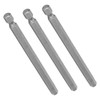 10Pcs 6mm Magnetic Screwdriver Bits Alloy Steel 1/4 Inch Hex