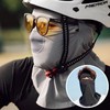 [Domaeplan] Unisex Cycling UV Protection Face Mask & Sun Cover for Summer 0423 Face Neck Mask White