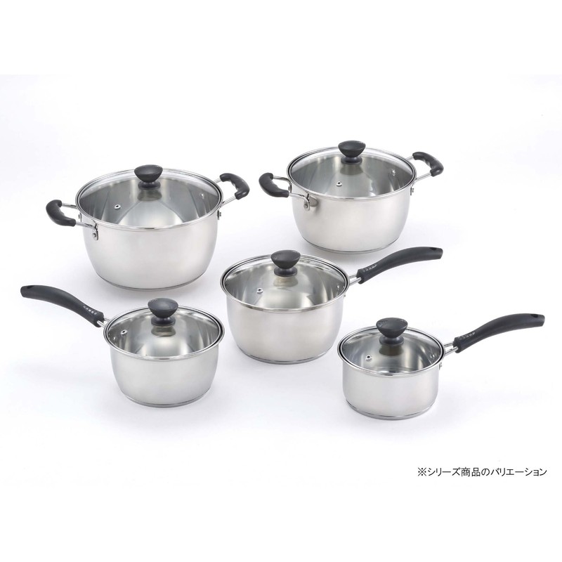 besutoko purio-ru One Hand Pot 16 cm with Glass Lid