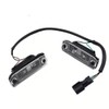 Rear License Plate Lamp Light Both Sides W/Light Lamp Cover
