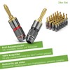 conecto CC50644 Banana Plugs High-End Professional (100% Copper) for all