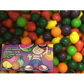 5 Pound Fruit Shaped Gumballs - Candy Seed Filled Gum by FiveStar100