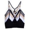 Kalon - Brasier deportivo con espalda cruzada para mujer, 4