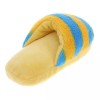 Slipper Plush Dog Toy with Squeaker