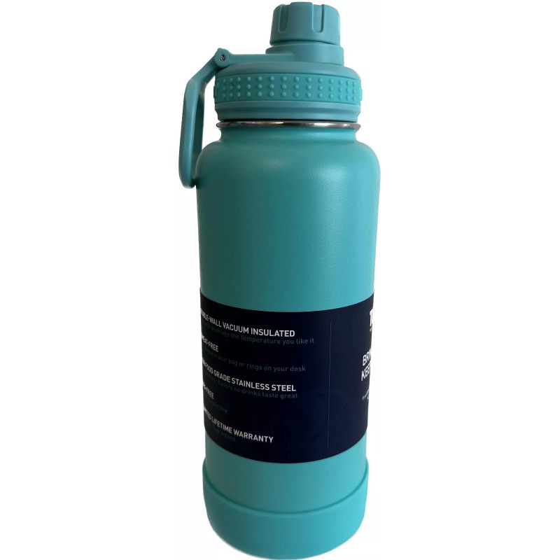 Takeya 32oz Teal Actives Insulated Stainless Steel Water Bottle with