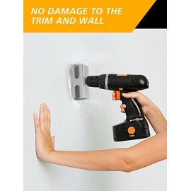 Square Slot Cutter, Square & Rectangle Slot Cutter, 3 Pcs Socket Slot Cutter Carving, Drywall Square Cutter for Low-Voltage Electrical Boxes Mounting