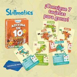 Ludilo - Guess in 10! Countries of the World | Board Games Children 8 Years | Card Games 8 Years or More | Children's Games | Family Board Games