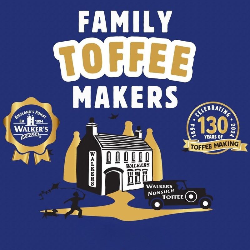 Walkers' Nonsuch English Creamy Toffees | with Whole Milk &