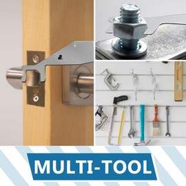 2 Pcs Lock Picking Fire Tool, Professional Lock Picking Tools Set Pry Tool, Firefighter Multitool (2 Pcs)