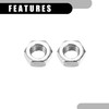 X AUTOHAUX 2pcs 3.46"x1.26" Universal Reflector - Rectangle Motorcycle Bike