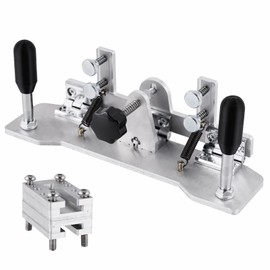 Knife Beveling Jig Belt Grinder Knife Jig Bevel Jig for Knife Grinding 9.8in Long 85°~ 180°Adjustable Knife Sharpener (Type B)