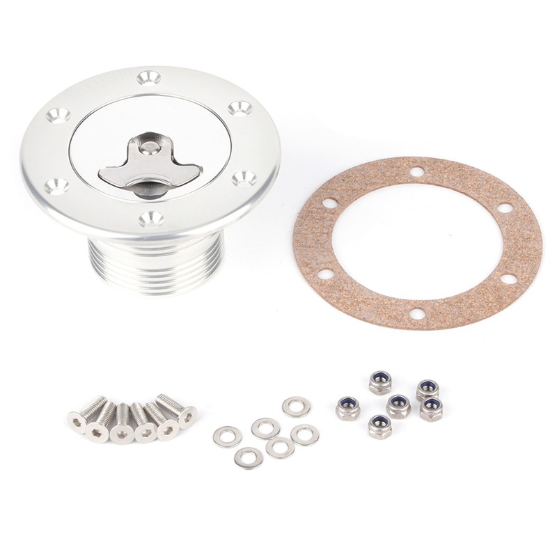 ID 43.5mm/1.71in Aluminum Alloy Flush Mount Fuel Cell Surge Tank