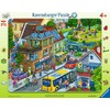 RAVENSBURGER Puzzle 05245 Ravensburger Green City-24 Pieces Frame Puzzle for