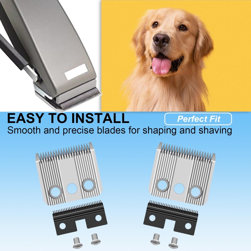 AUDOC Star Blade Compatible with Moser Rex 1230 Stainless Steel