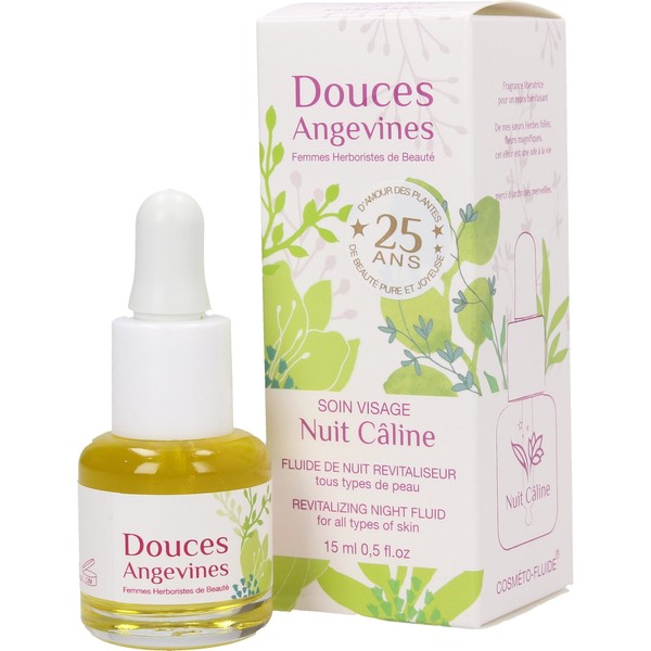 Douces Angevines Nuit Câline Revitalising Night Fluid, 15 ml