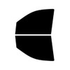 PreCut Front Door Window Tint Kit Compatible with Dodge Ram