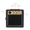 Guitar Amplifier, 3W Small Speaker PG-3, Portable Mini Musical Instrument