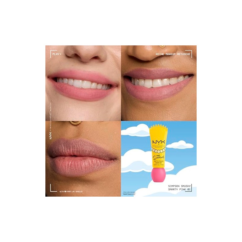 NYX Professional Makeup Simpsons Smushy Smarty Pink