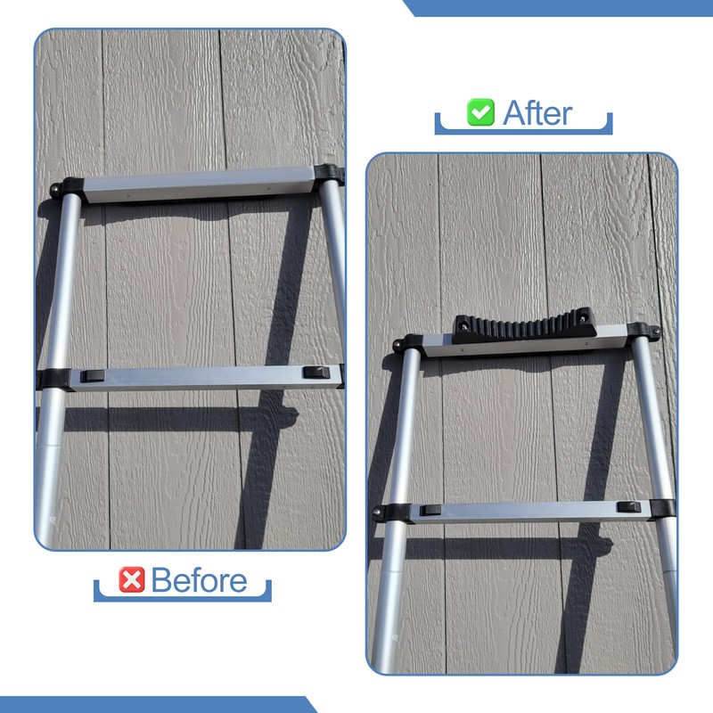 Anti-Slip Ladder Stabilizer, Rubber Steep Ladder Accessory Ladder Stabilizer Rubber
