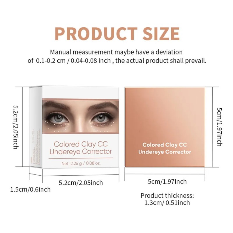 Maquillaje Iluminador De Ojos Con Alta Cobertura C Para Deba