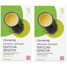 (2 Pack) - Clearspring - Matcha Green Tea | 40g | 2 PACK BUNDLE