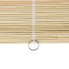 Red Lantern Matchstick Cordless Window Shade - Natural 48" W