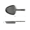 HAWOK Pre-seasoned Triangle Shape Mini Raclette Grill Pans, Barbecue Cheese