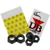 Dimebag Axle Nuts and Kingpin Nuts for Skateboard and Longboard