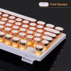 MageGee Typewriter Mechanical Gaming Keyboard, Retro Gold Punk Round Keycaps