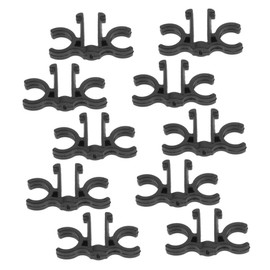 NOLITOY 10pcs Trekking Pole Buckle Clips Secure Hiking Stick Fasteners for Outdoor Activities Multipurpose Clasp for Climbing and Camping Quick Attachment for Extra Support