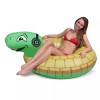 GoFloats Rockin’ Turtle Party Tube Inflatable Raft | Fun Pool