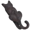 Cat Door Knocker Bell Ringer Cast Iron Garden Shed House