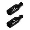 Longoni Billiard Cue Tip Rubber Protector Cover Black 2-Pack for