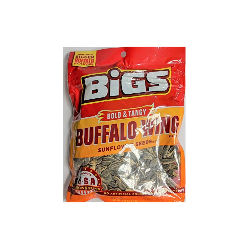 Bigs Bold and Tangy Buffalo Wing Flavored Sunflower Seeds