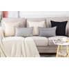Madizz Set of 2 Linen Cushion Covers 24x24 inch, 60x60